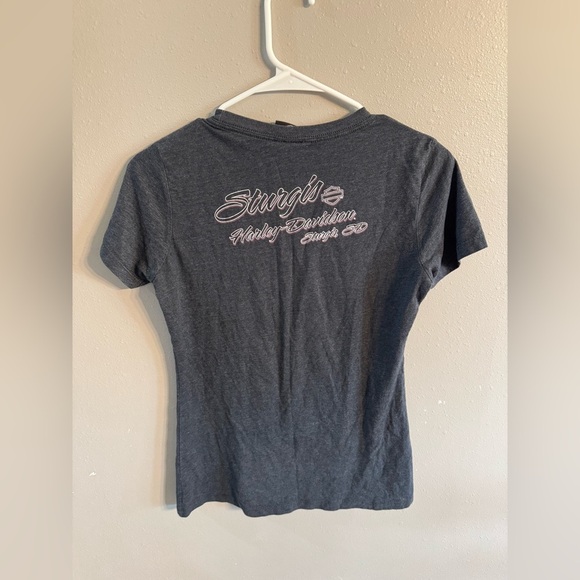 🔴Harley-Davidson Women's Charcoal Sturgis Graphic Tee - Picture 4 of 4